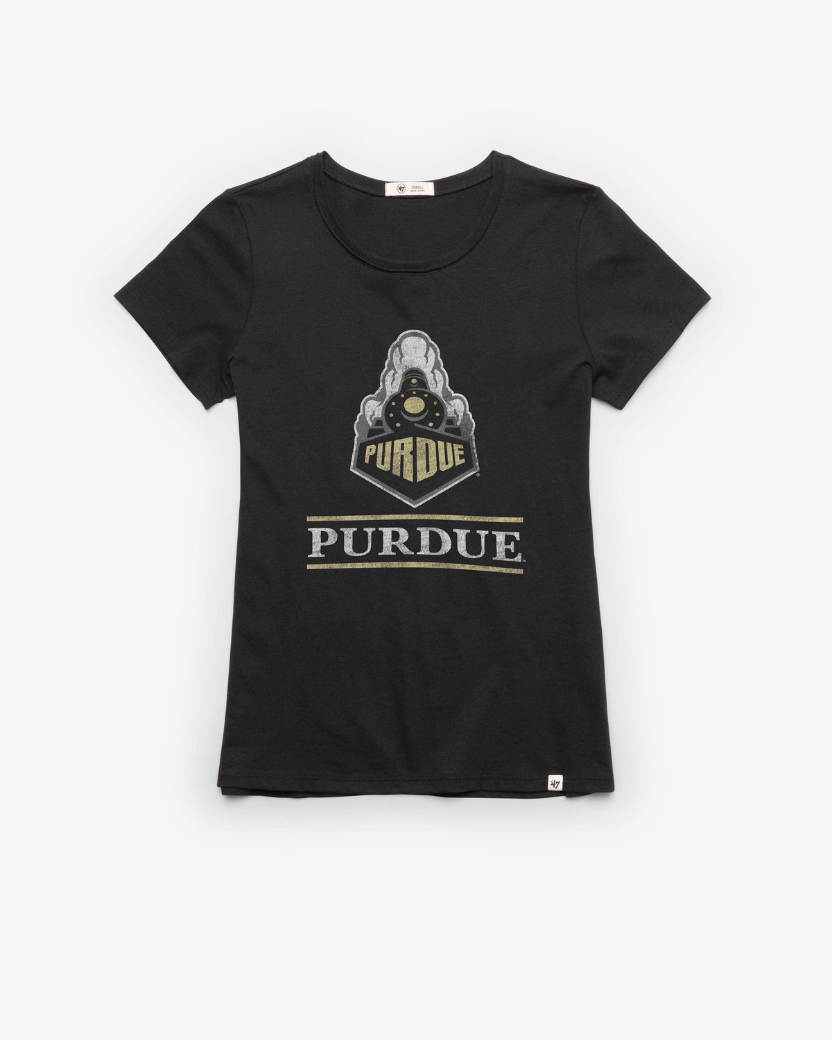 PURDUE BOILERMAKERS FINELINE '47 FRANKIE TEE WOMENS product image 1