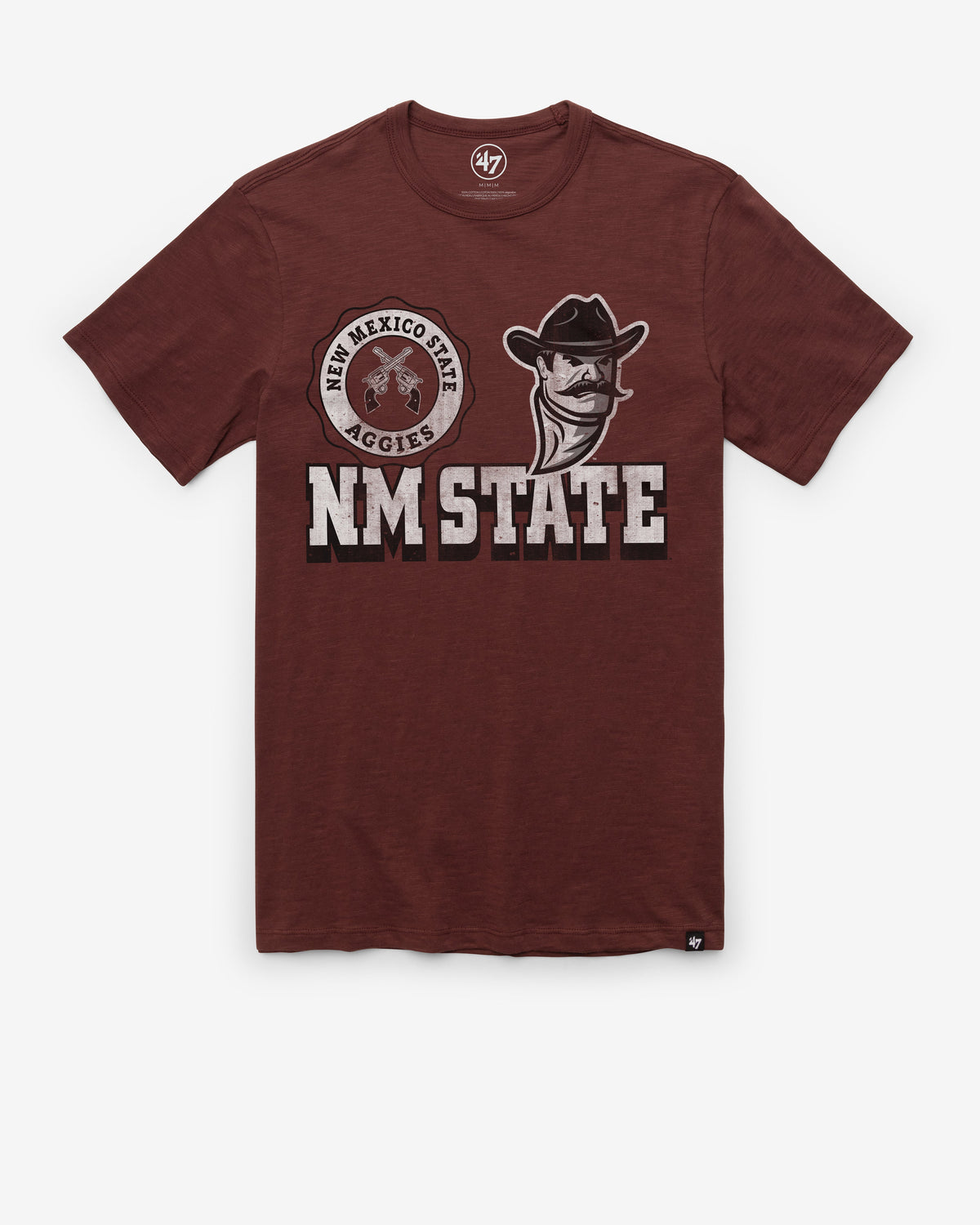 NEW MEXICO STATE AGGIES BOTTOM LINE '47 SCRUM TEE product image 1