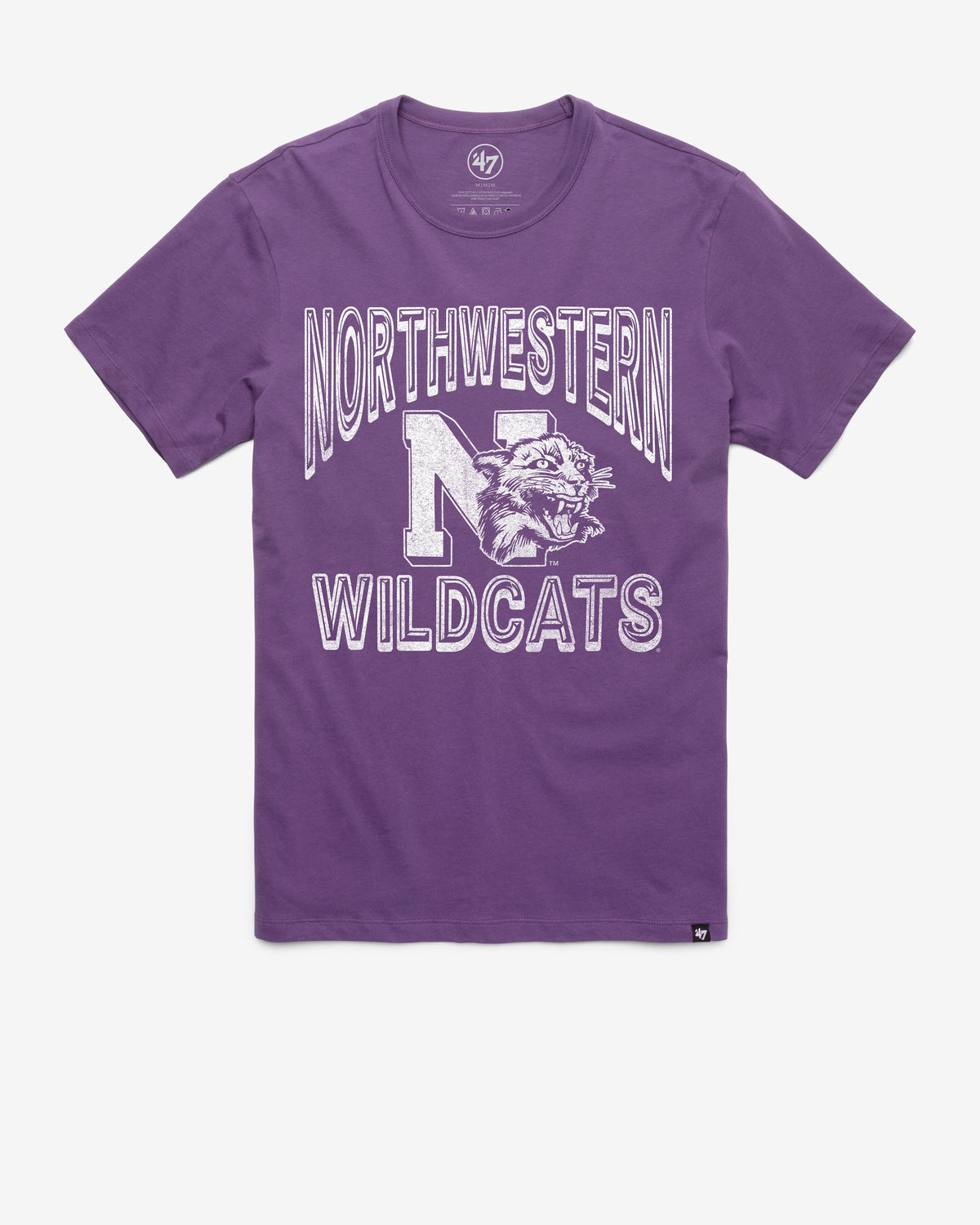 NORTHWESTERN WILDCATS VINTAGE FAN OUT '47 FRANKLIN TEE product image 1