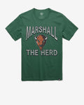 MARSHALL THUNDERING HERD FAN OUT '47 FRANKLIN TEE product image 1