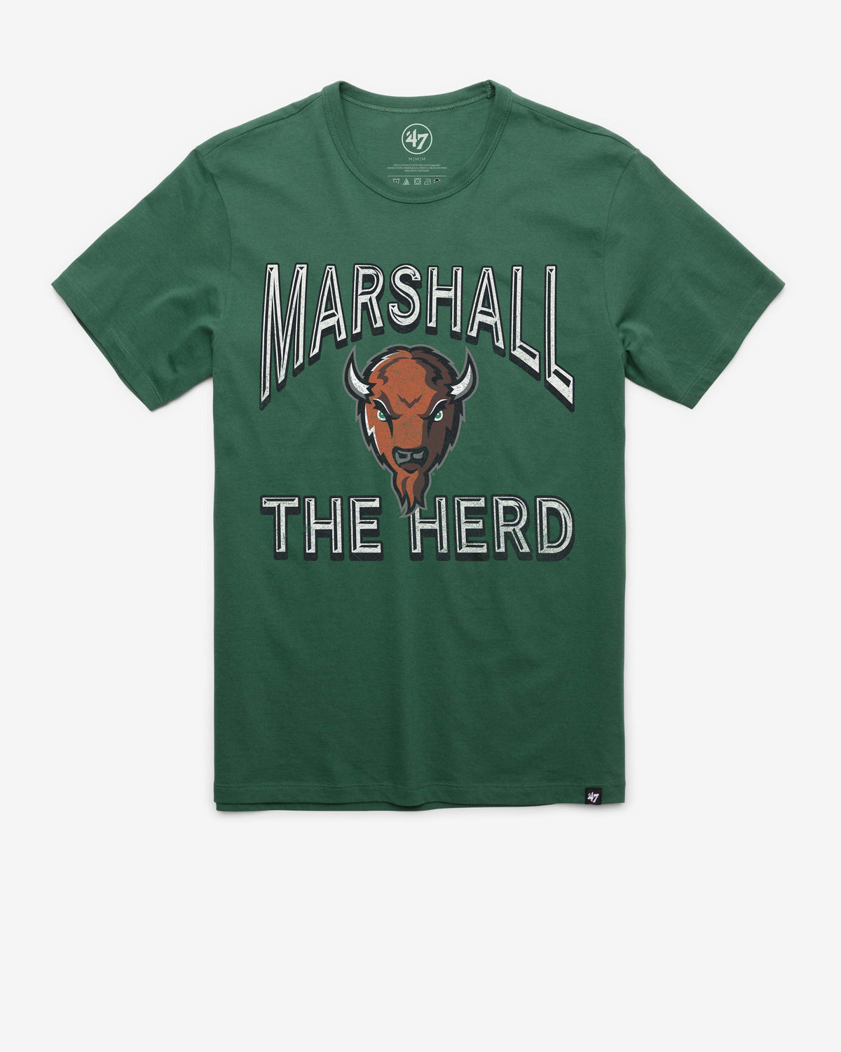 MARSHALL THUNDERING HERD FAN OUT '47 FRANKLIN TEE product image 1