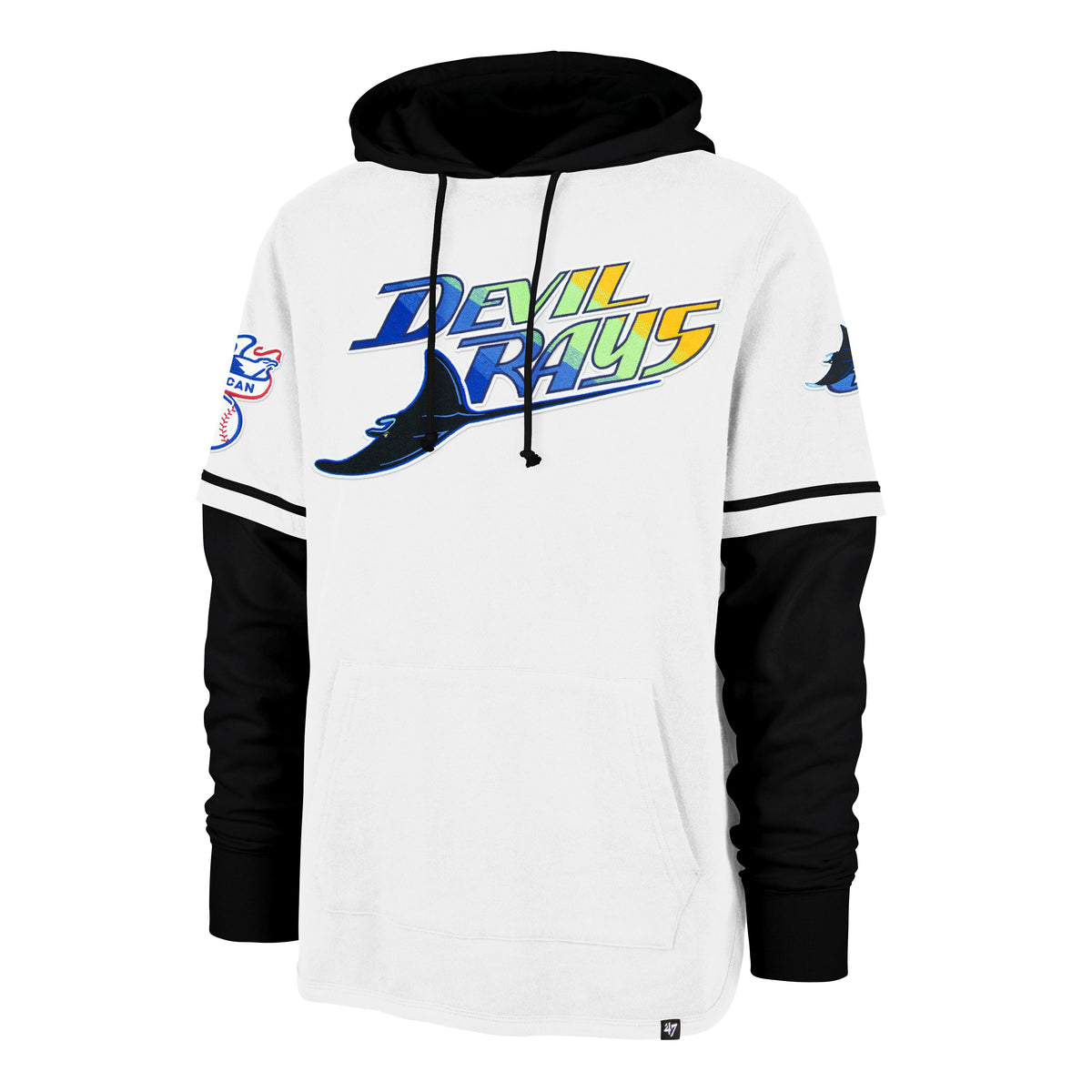 TAMPA BAY RAYS COOPERSTOWN TRIFECTA '47 SHORTSTOP PULLOVER product image 1