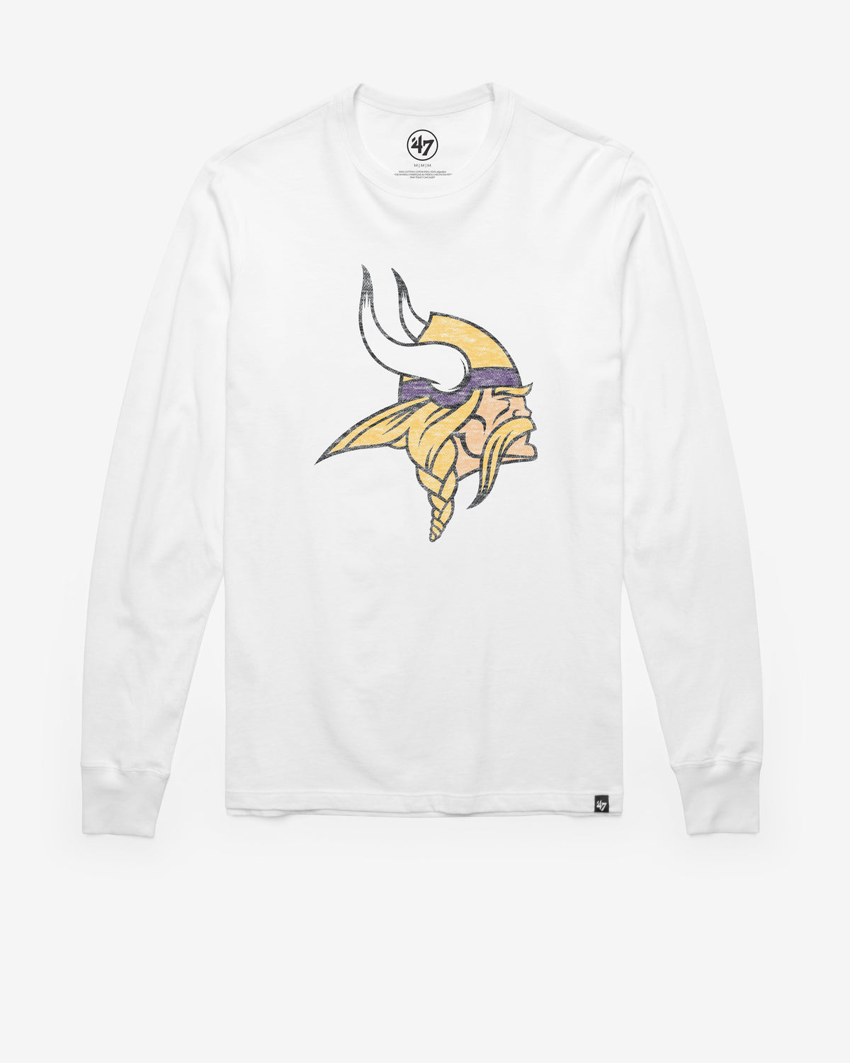 MINNESOTA VIKINGS PREMIER '47 FRANKLIN LONG SLEEVE TEE product image 1