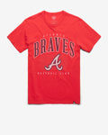 ATLANTA BRAVES DOUBLE HEADER '47 FRANKLIN TEE product image 1