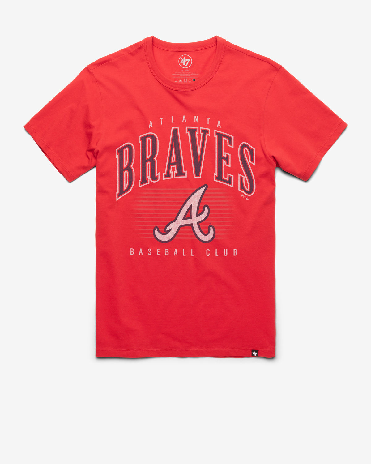 ATLANTA BRAVES DOUBLE HEADER '47 FRANKLIN TEE product image 1