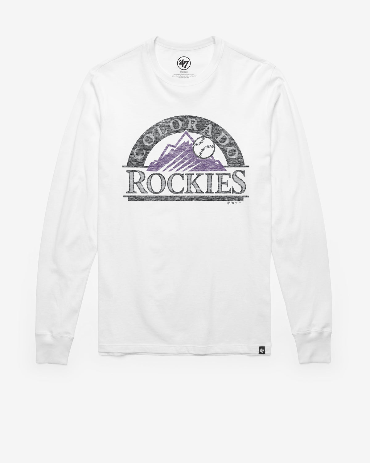 COLORADO ROCKIES PREMIER '47 FRANKLIN LONG SLEEVE TEE product image 1