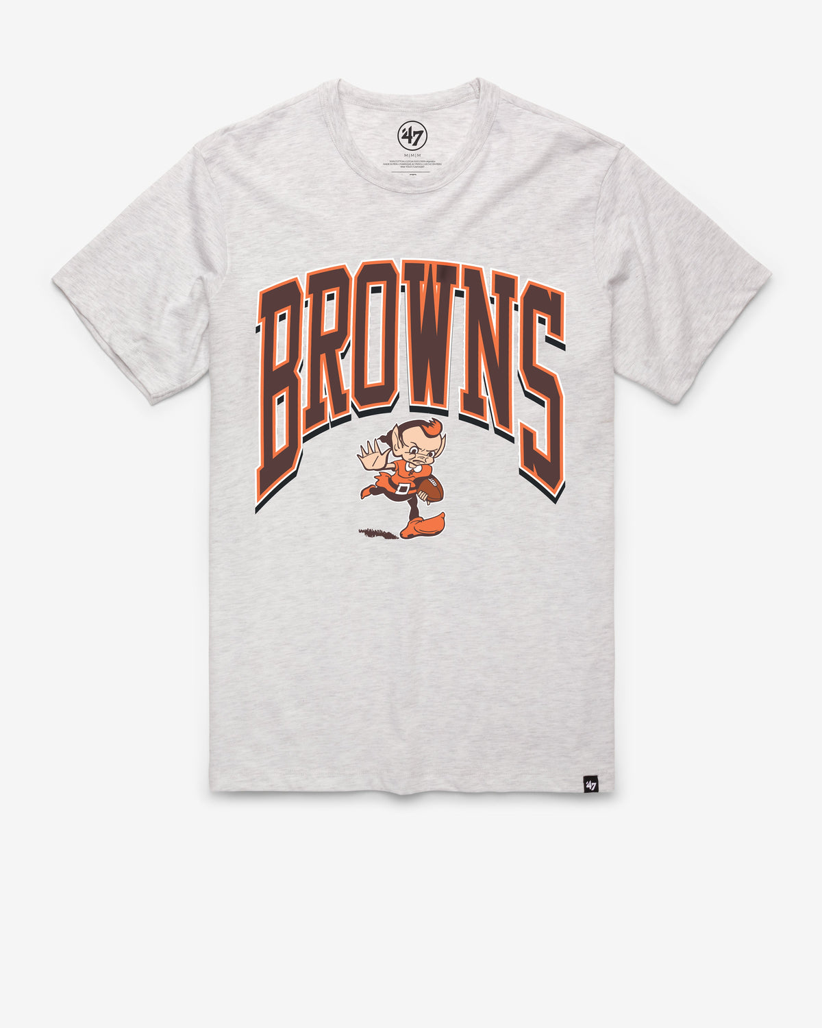 CLEVELAND BROWNS HISTORIC WALK TALL '47 FRANKLIN TEE product image 1