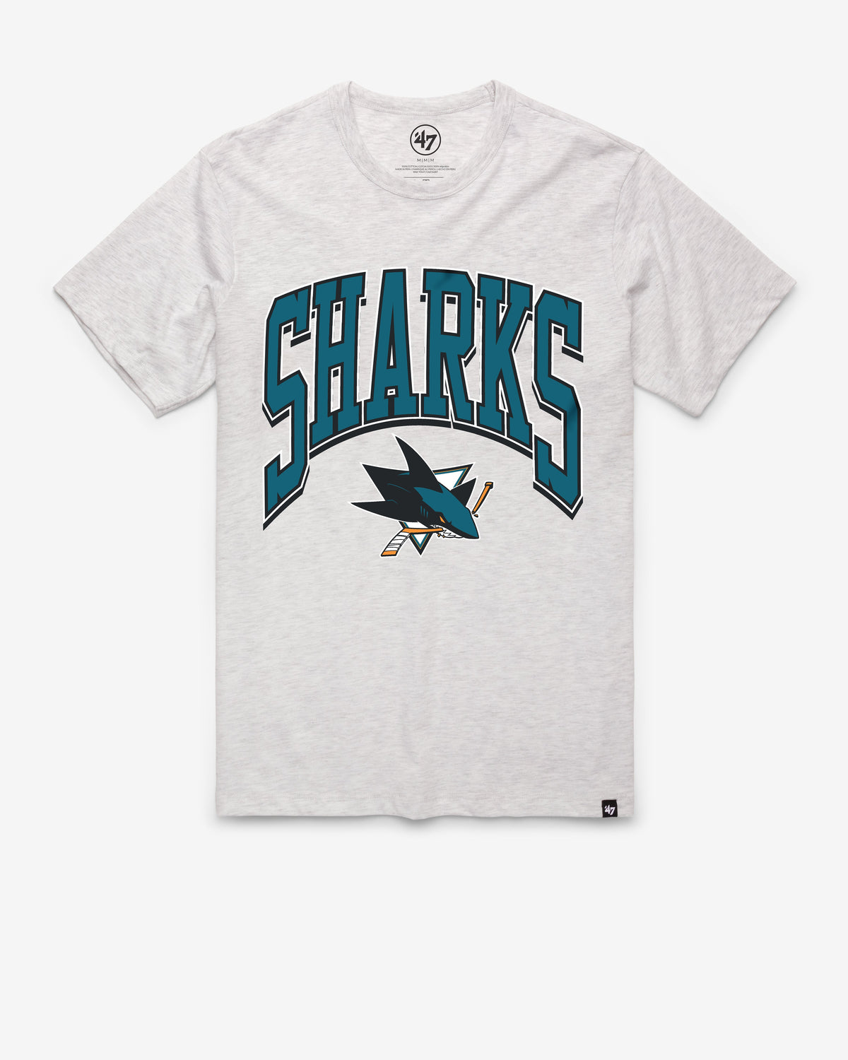 SAN JOSE SHARKS WALK TALL '47 FRANKLIN TEE product image 1