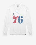 PHILADELPHIA 76ERS PREMIER '47 FRANKLIN LONG SLEEVE TEE product image 1