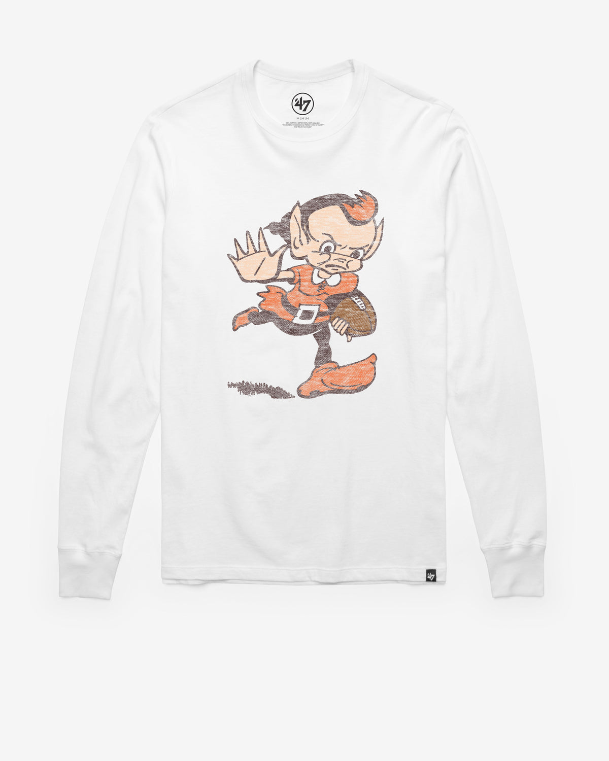 CLEVELAND BROWNS HISTORIC PREMIER '47 FRANKLIN LONG SLEEVE product image 1