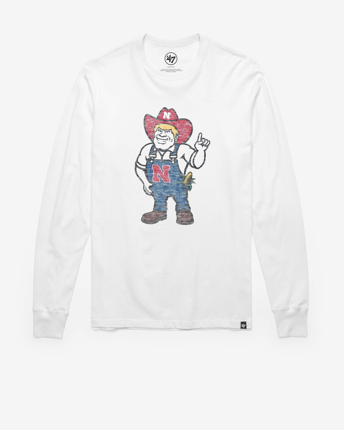 NEBRASKA CORNHUSKERS PREMIER '47 FRANKLIN LONG SLEEVE TEE product image 1