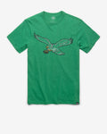 PHILADELPHIA EAGLES HISTORIC GRIT VINTAGE '47 SCRUM TEE product image 1