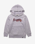 ATLANTA BRAVES DISTRESSED IMPRINT '47 KID'S HEADLINE HOOD product image 1