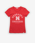 NEBRASKA CORNHUSKERS FRESH START '47 FRANKIE TEE WOMENS product image 1