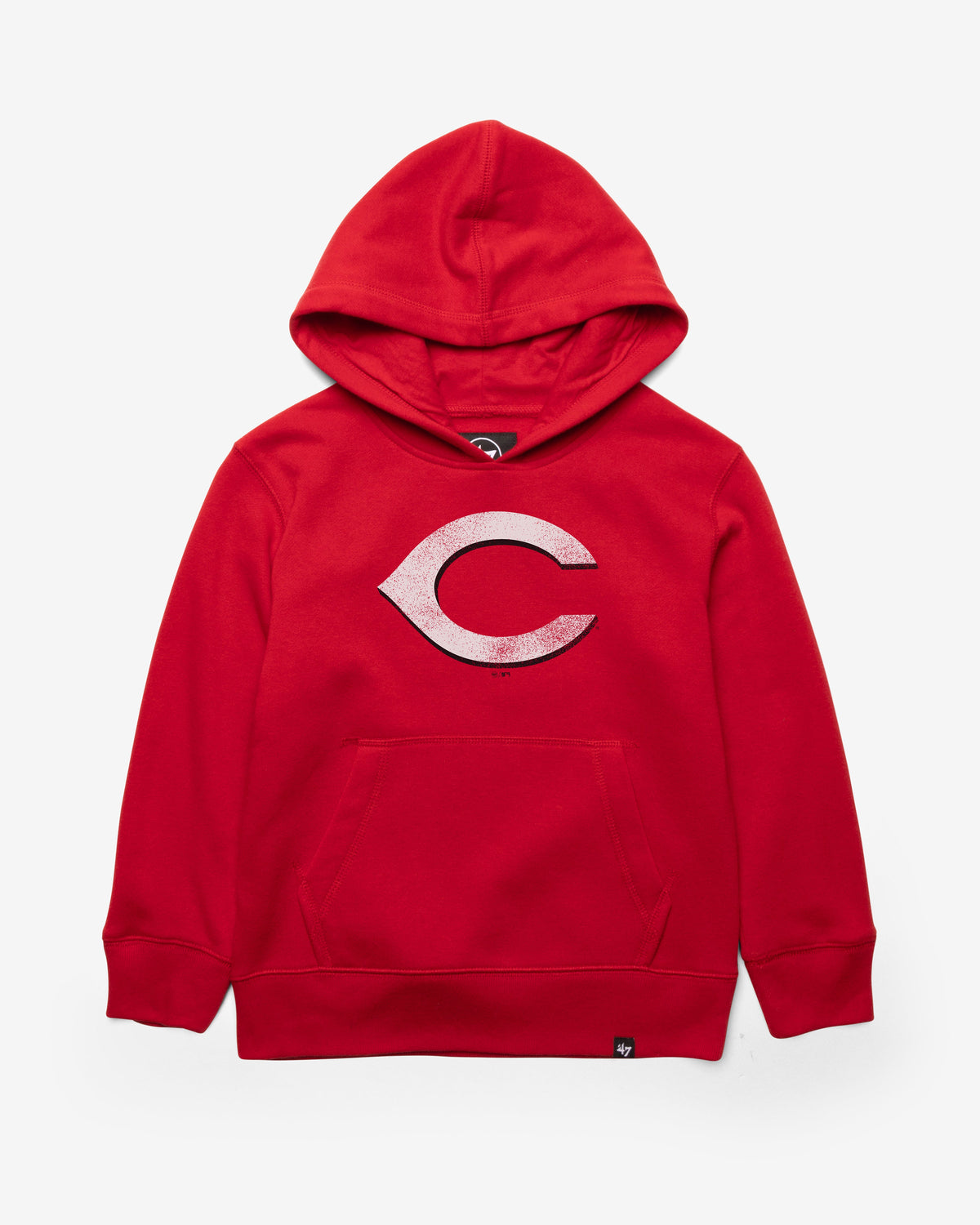 CINCINNATI REDS DISTRESSED IMPRINT '47 KID'S HEADLNE HOOD product image 1