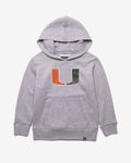 MIAMI HURRICANES DISTRESSED IMPRINT '47 KID'S HEADLINE HOOD product image 1