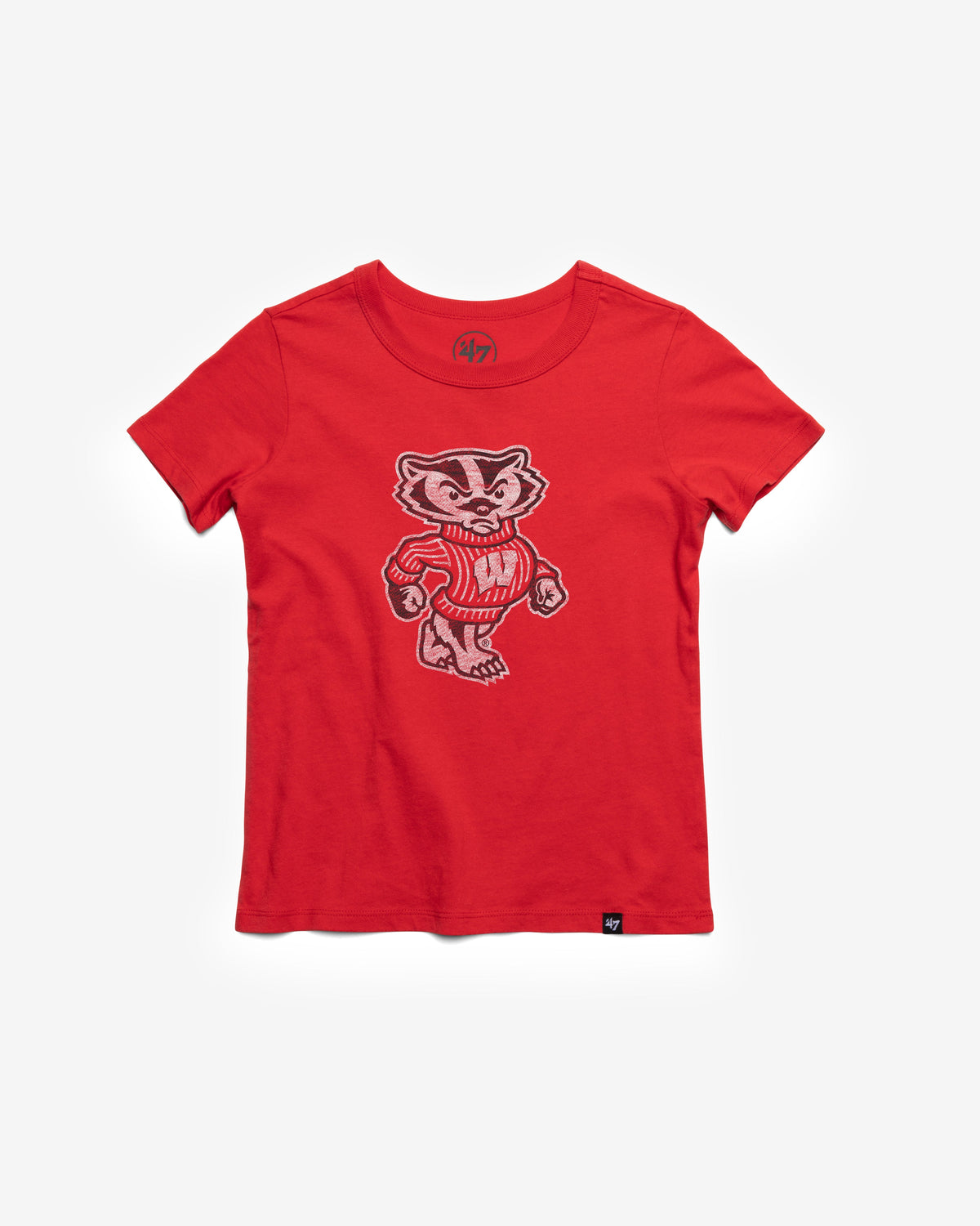 WISCONSIN BADGERS PREMIER '47 KID'S FRANKLIN TEE product image 1