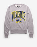MICHIGAN WOLVERINES VINTAGE WALK TALL '47 HEADLINE CREW product image 1