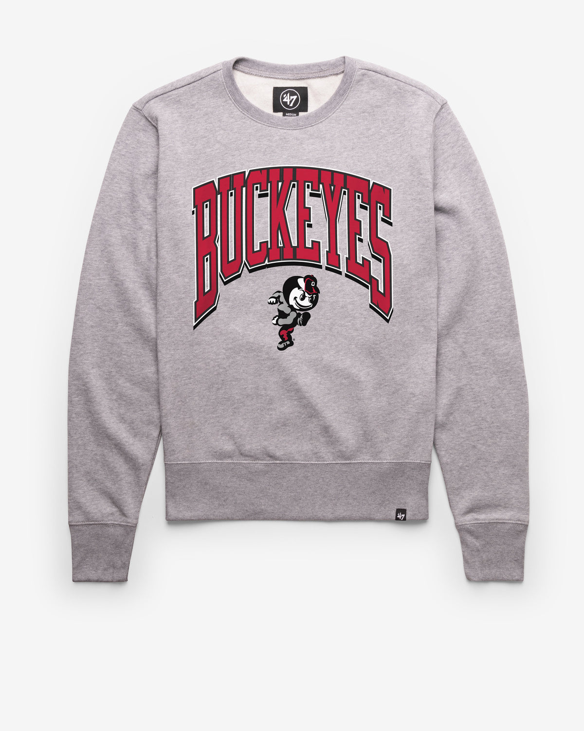 OHIO STATE BUCKEYES VINTAGE WALK TALL '47 HEADLINE CREW product image 1