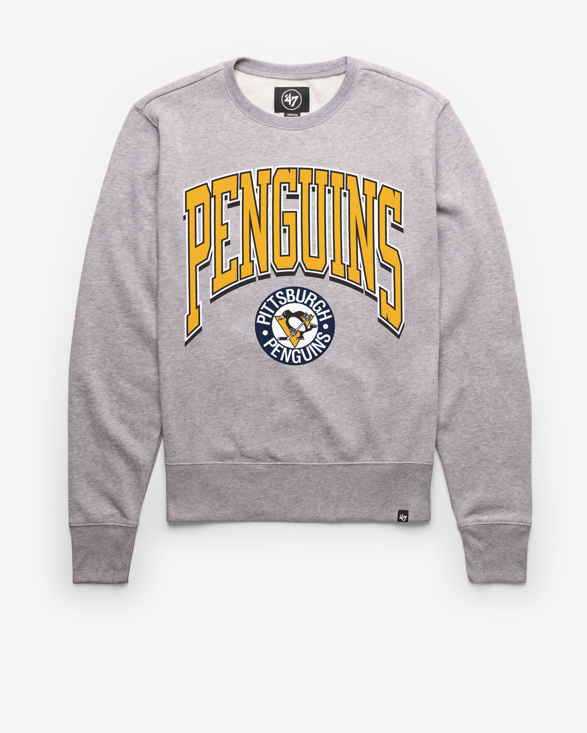 PITTSBURGH PENGUINS VINTAGE WALK TALL '47 HEADLINE CREW product image 1