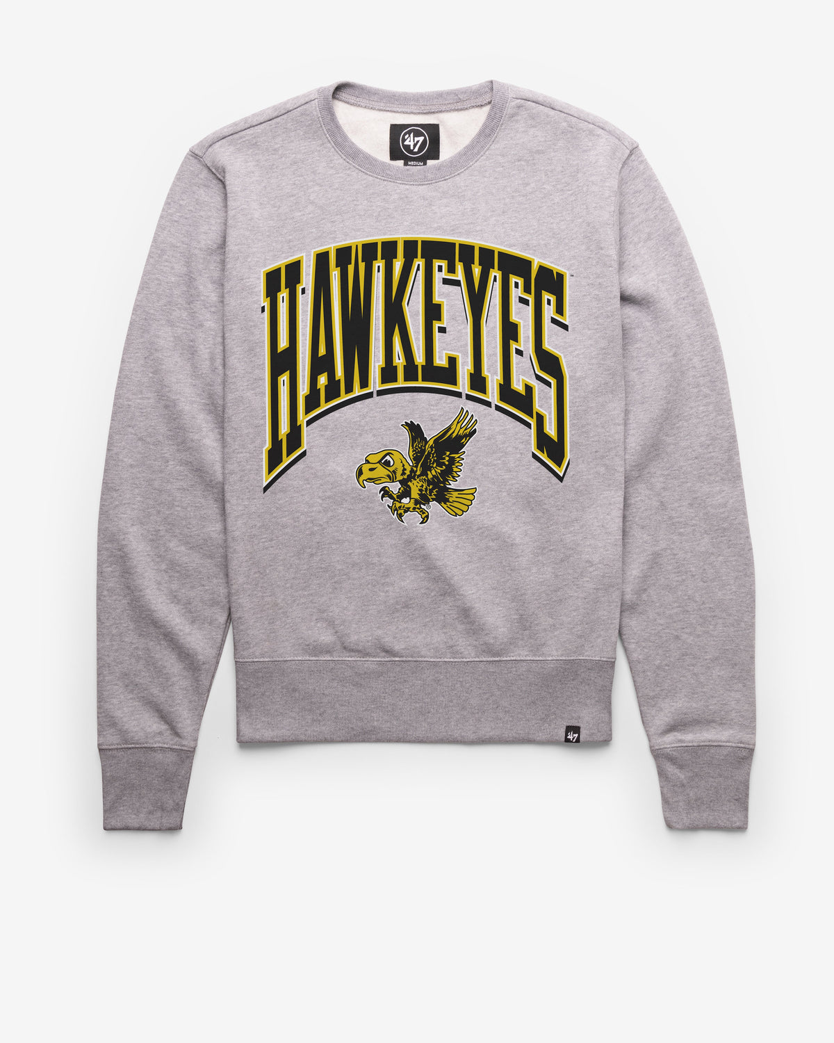 IOWA HAWKEYES VINTAGE WALK TALL '47 HEADLINE CREW product image 1
