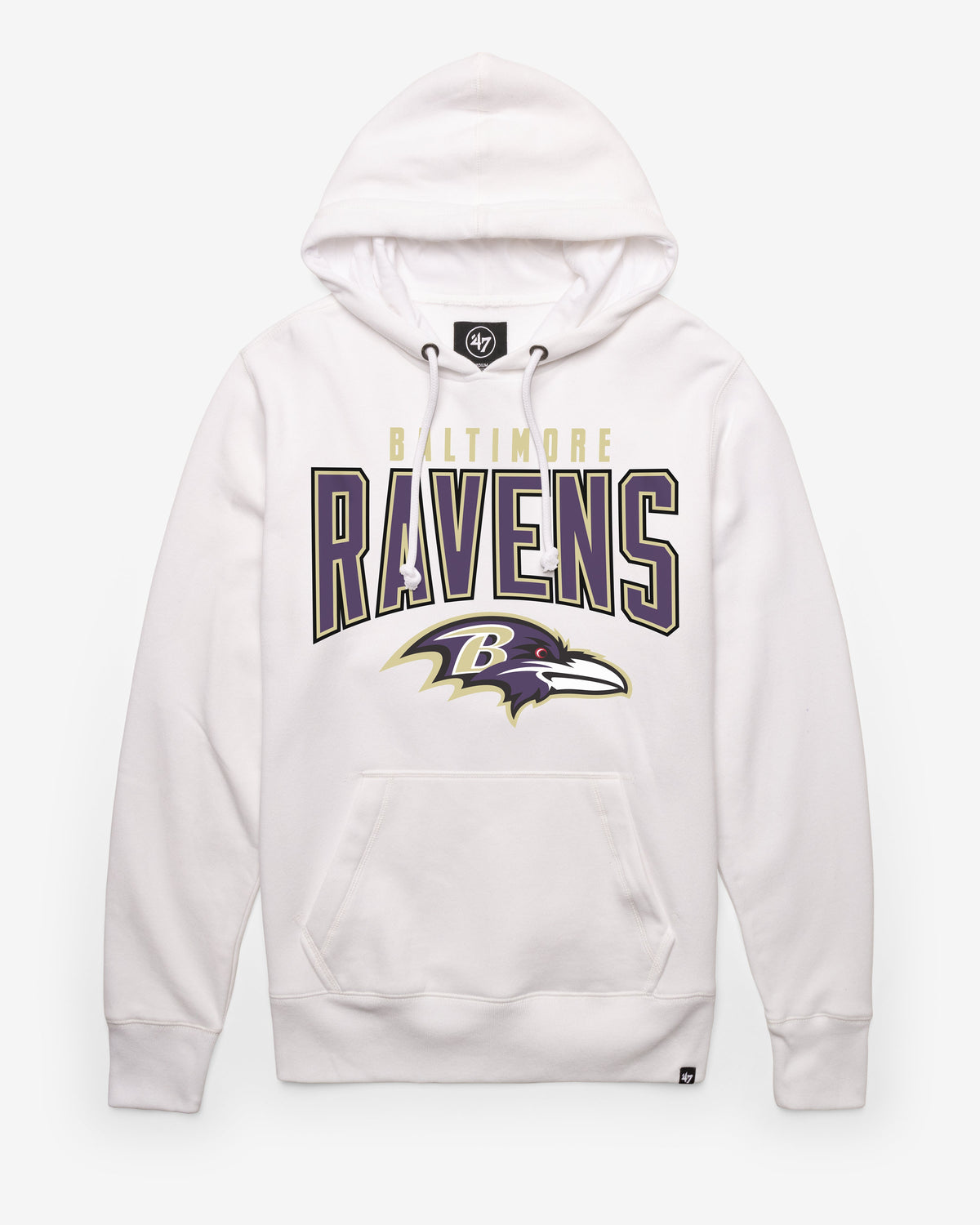 BALTIMORE RAVENS TEAM ELEMENTS ARCH '47 HEADLINE HOOD product image 1