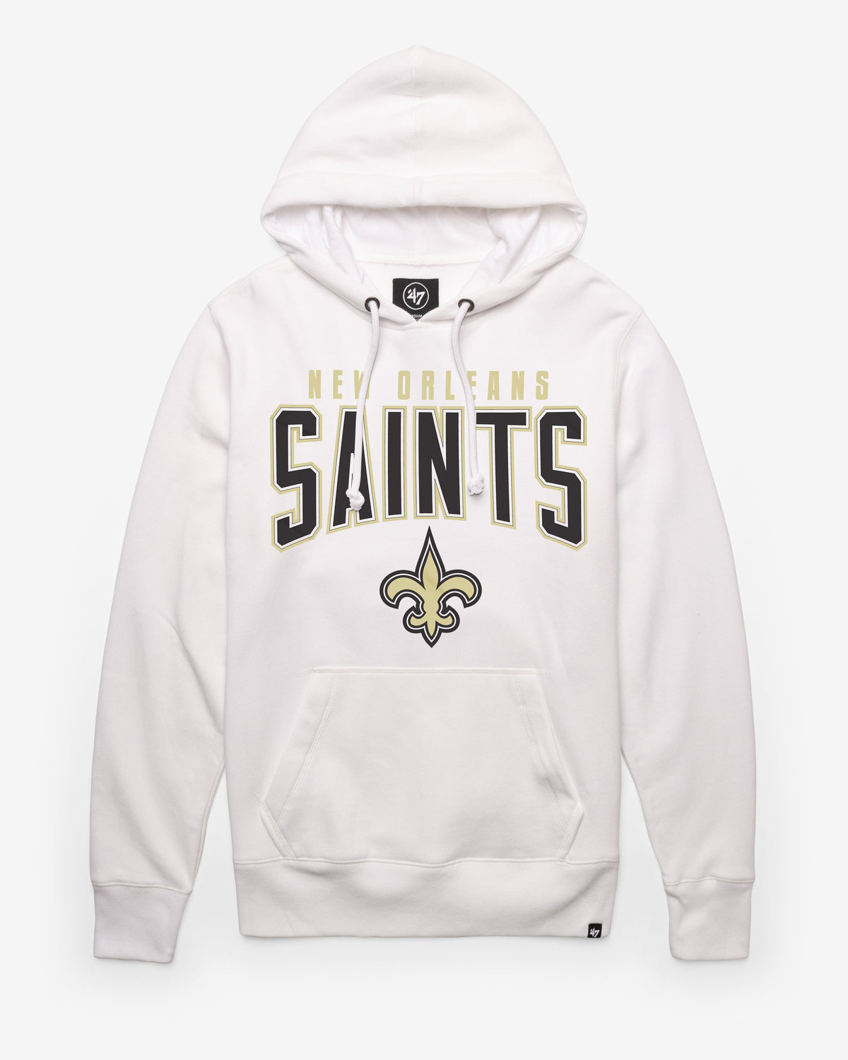 NEW ORLEANS SAINTS TEAM ELEMENTS ARCH '47 HEADLINE HOOD product image 1