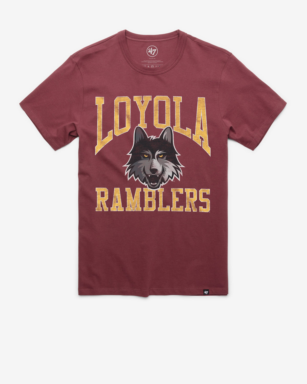 LOYOLA CHICAGO RAMBLERS BIG UPS '47 FRANKLIN TEE product image 1