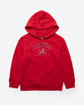 ATLANTA BRAVES DOUBLE HEADER '47 KID'S HEADLINE HOOD product image 1