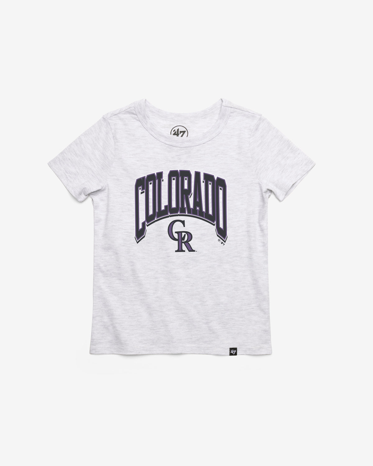 COLORADO ROCKIES COOPERSTOWN WALK TALL '47 FRANKLIN TEE KIDS product image 1