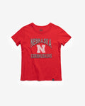 NEBRASKA CORNHUSKERS FAN OUT '47 KID'S FRANKLIN TEE product image 1