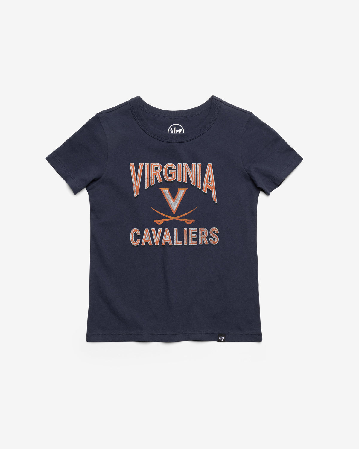 VIRGINIA CAVALIERS FAN OUT '47 KID'S FRANKLIN TEE product image 1
