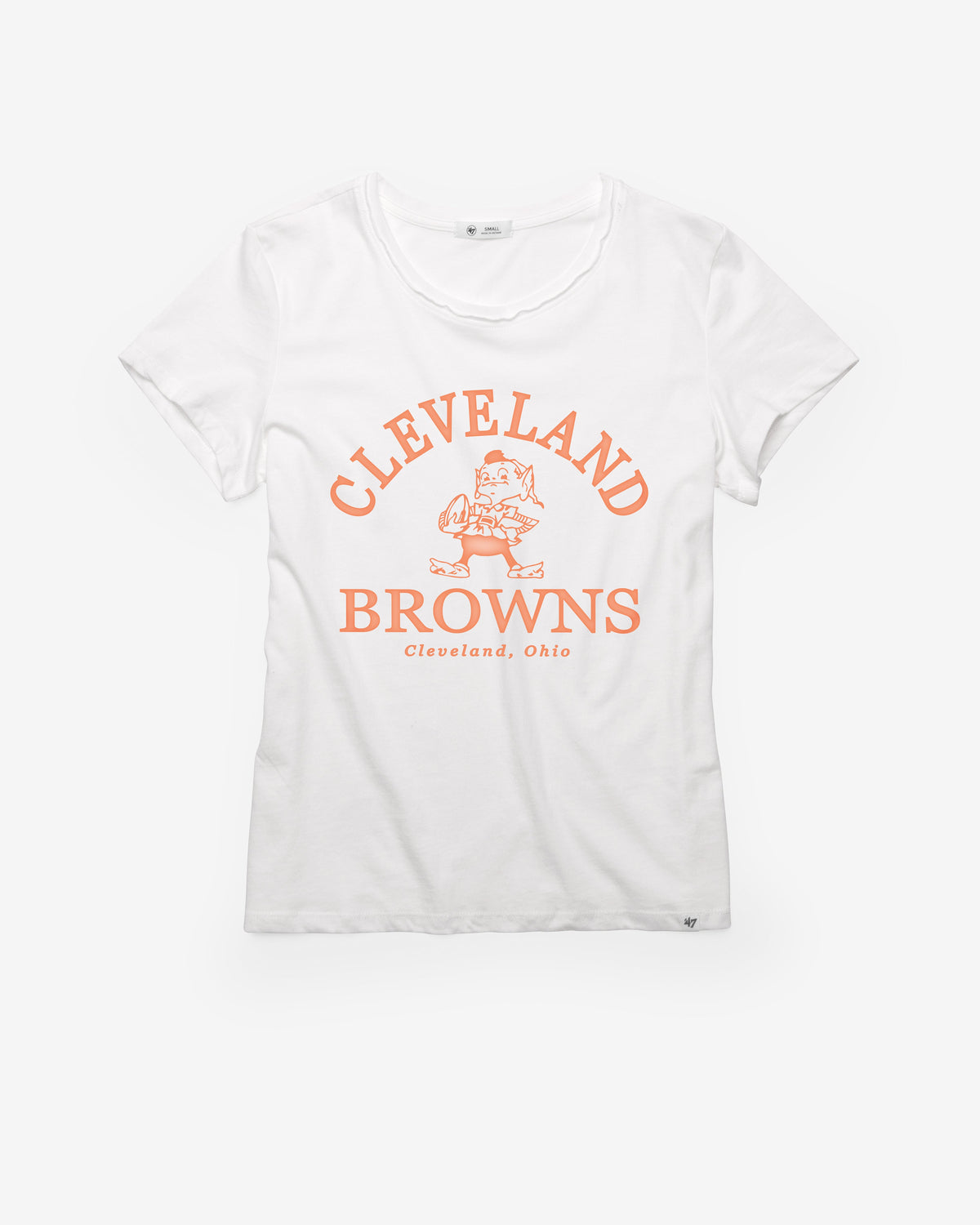 CLEVELAND BROWNS HISTORIC FRESH START '47 FRANKIE TEE WOMENS product image 1