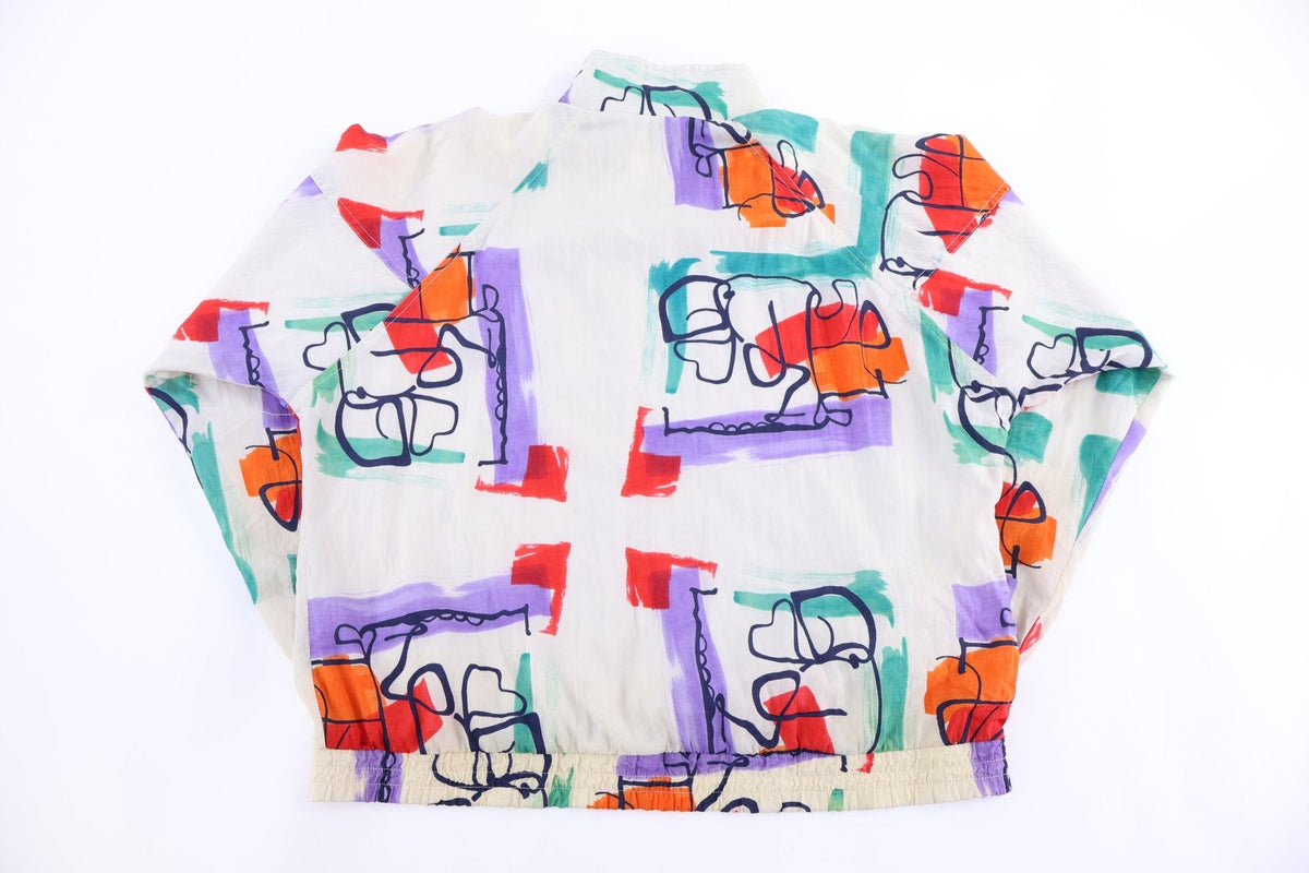 80's Adidas Abstract Graphic Full Zip Jacket product image 2