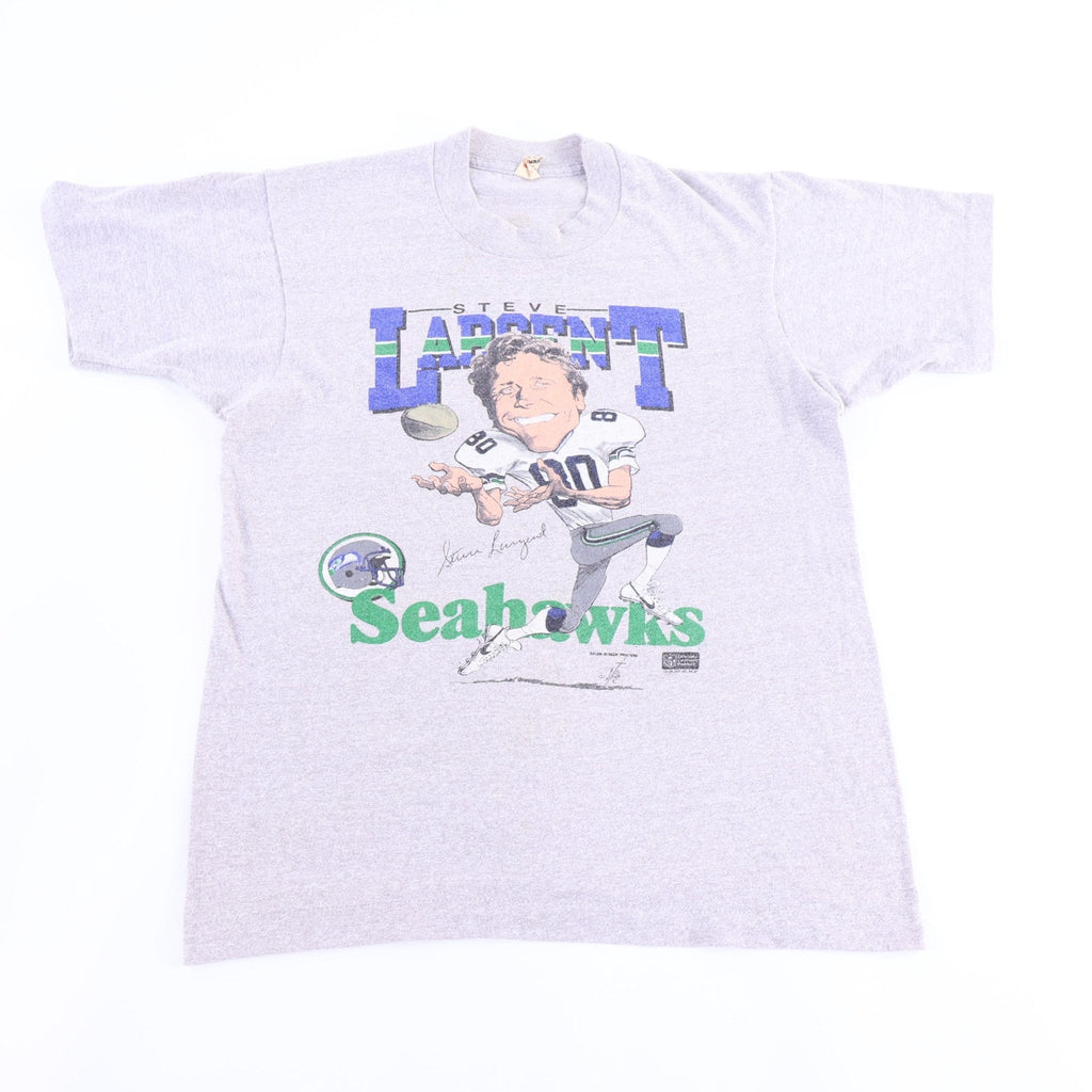80's Seattle Seahawks Steve Largen T-shirt product image 1