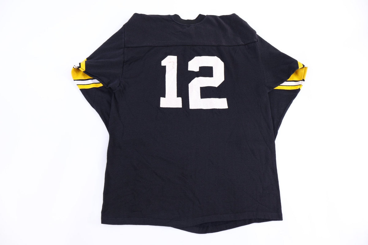 80's Terry Bradshaw Pittsburgh Steelers Football Jersey product image 2