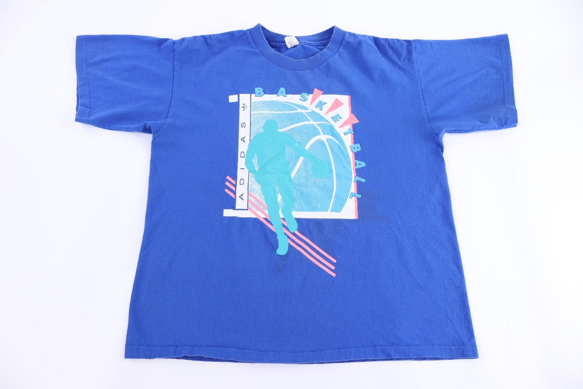 90's Adidas Basketball Graphic T-shirt product image 1