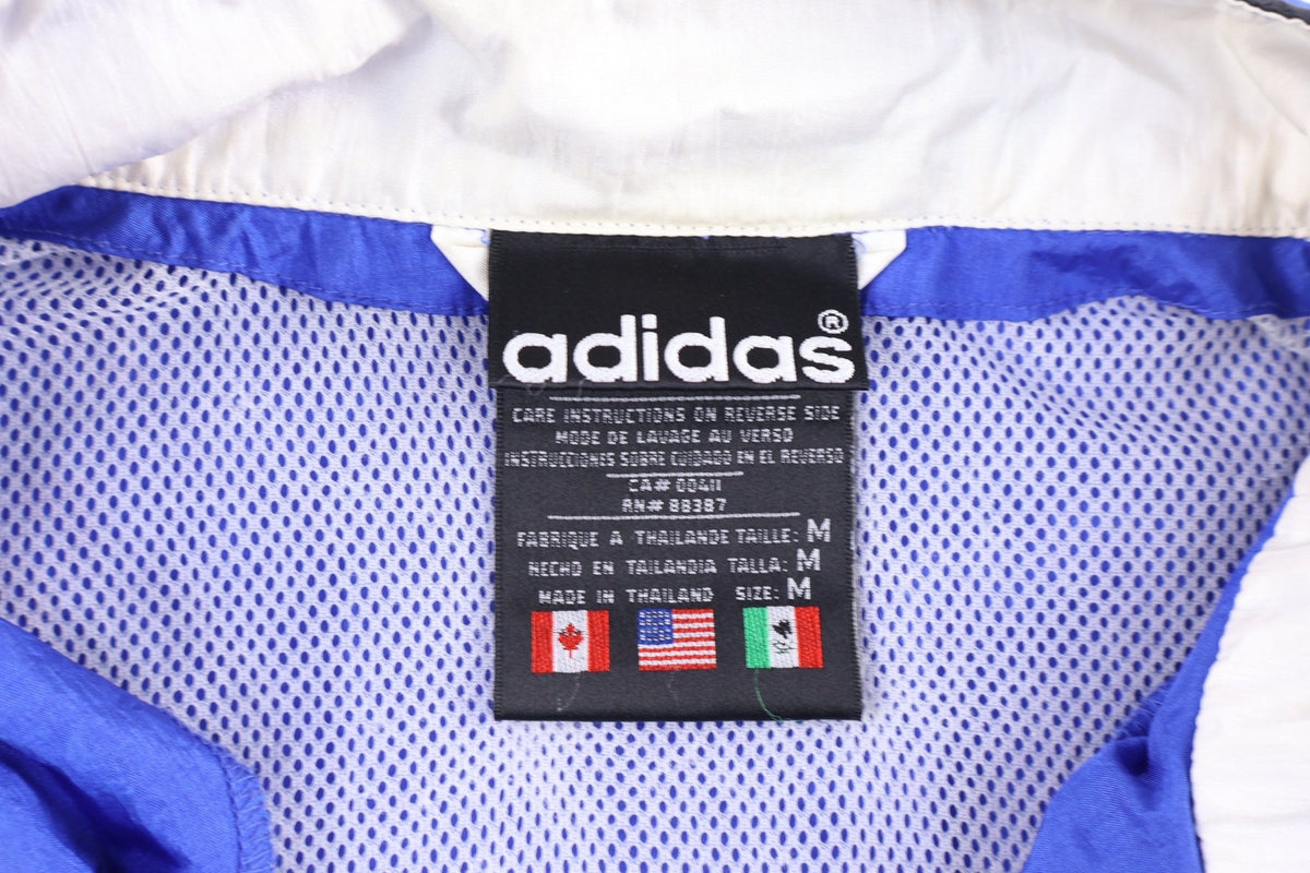 90's Adidas Embroidered Logo Full Zip Jacket product image 3