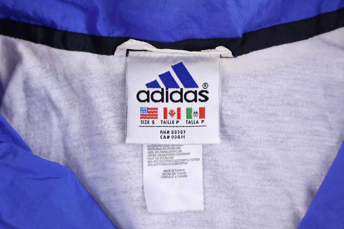 90's Adidas Embroidered Logo Full Zip Jacket product image 3