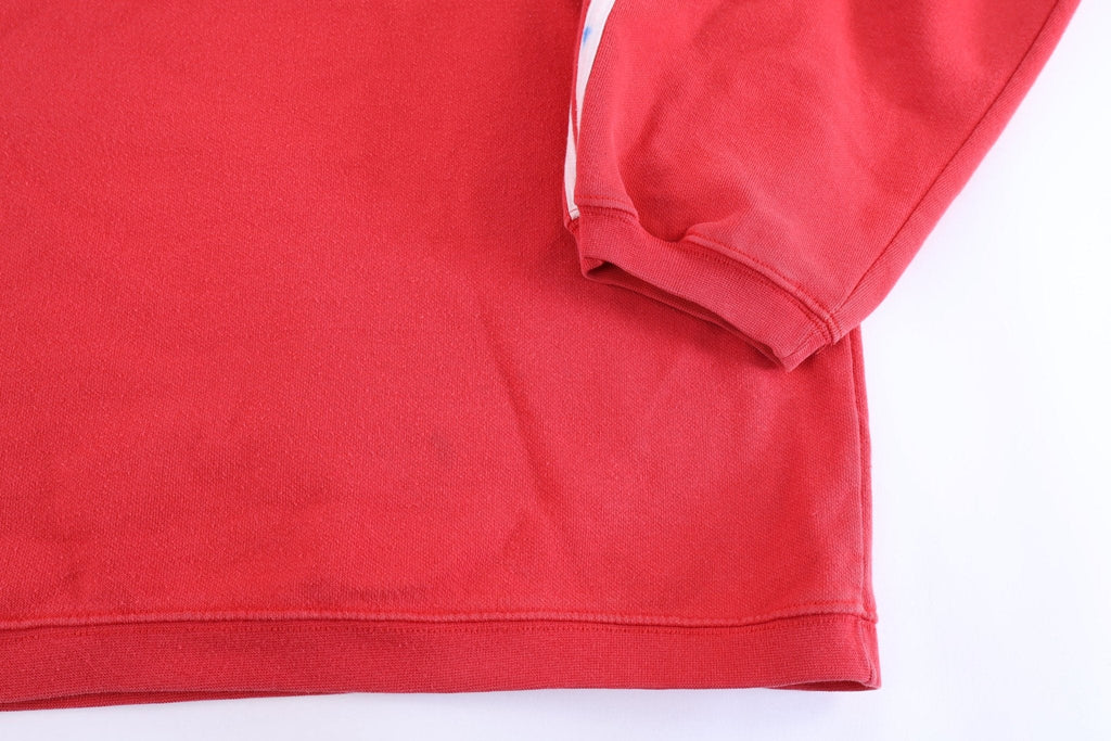 90's Adidas Embroidered Logo Red Pullover Hoodie product image 3