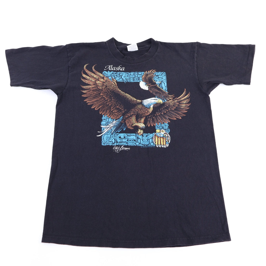 90's Alaska Eagles Soaring Graphic T-shirt product image 1