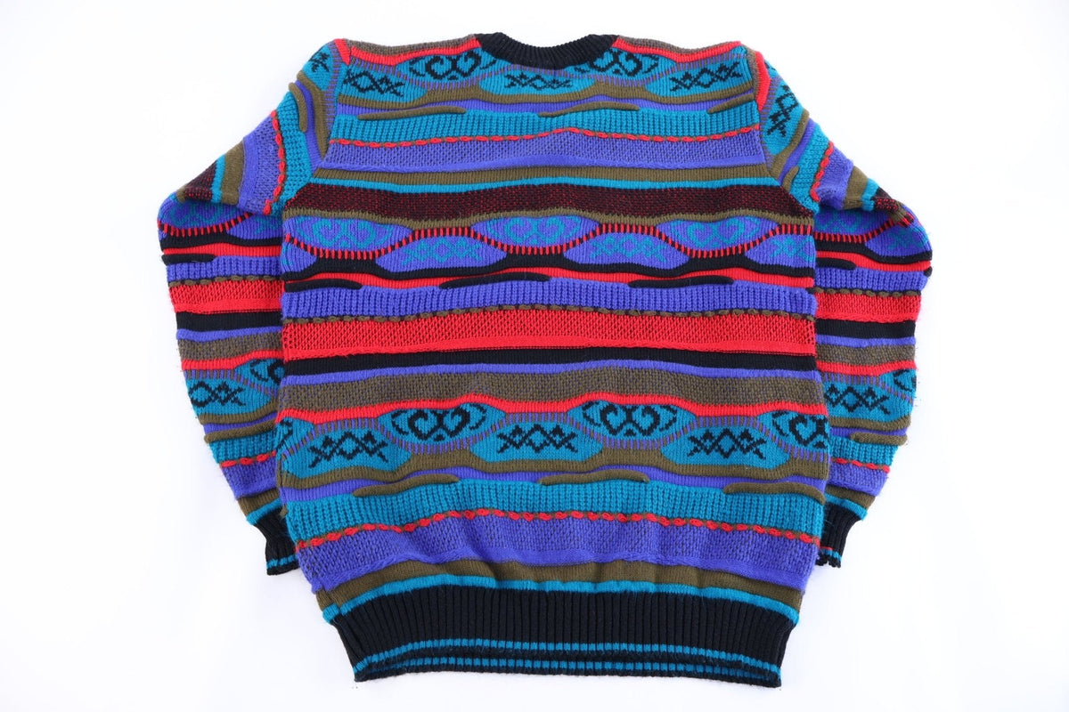 90's Boulevard Multicolor Knit Sweater