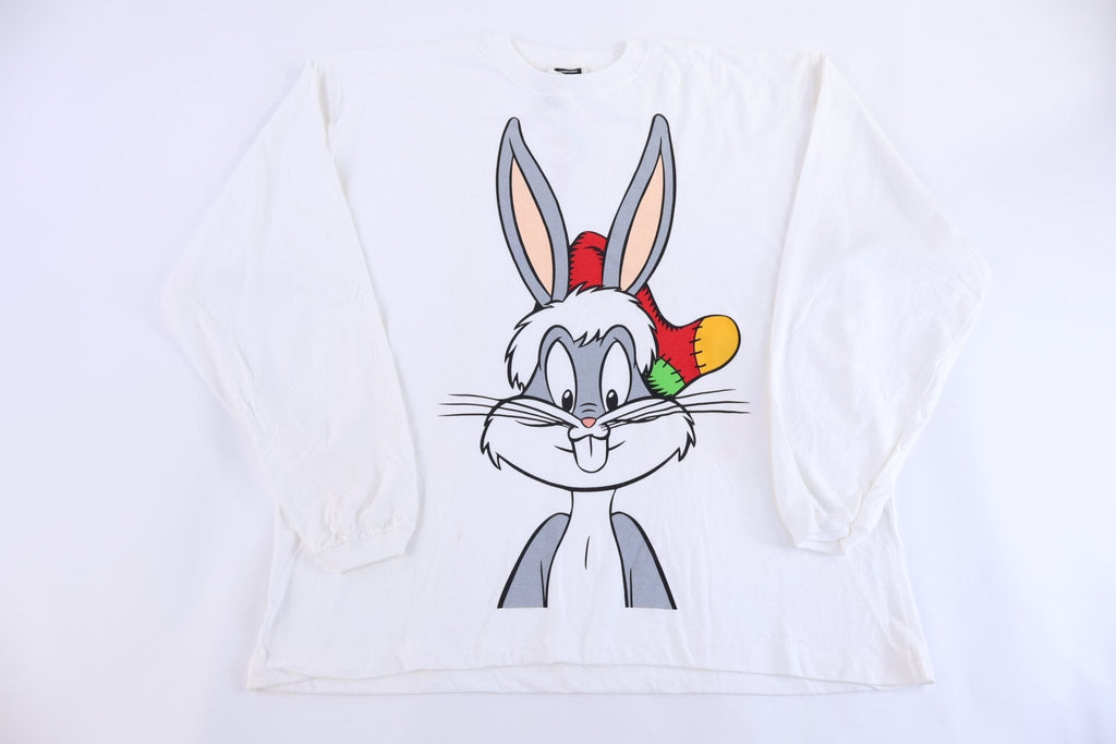 90's Bugs Bunny Christmas Theme Graphic LS T-shirt product image 1