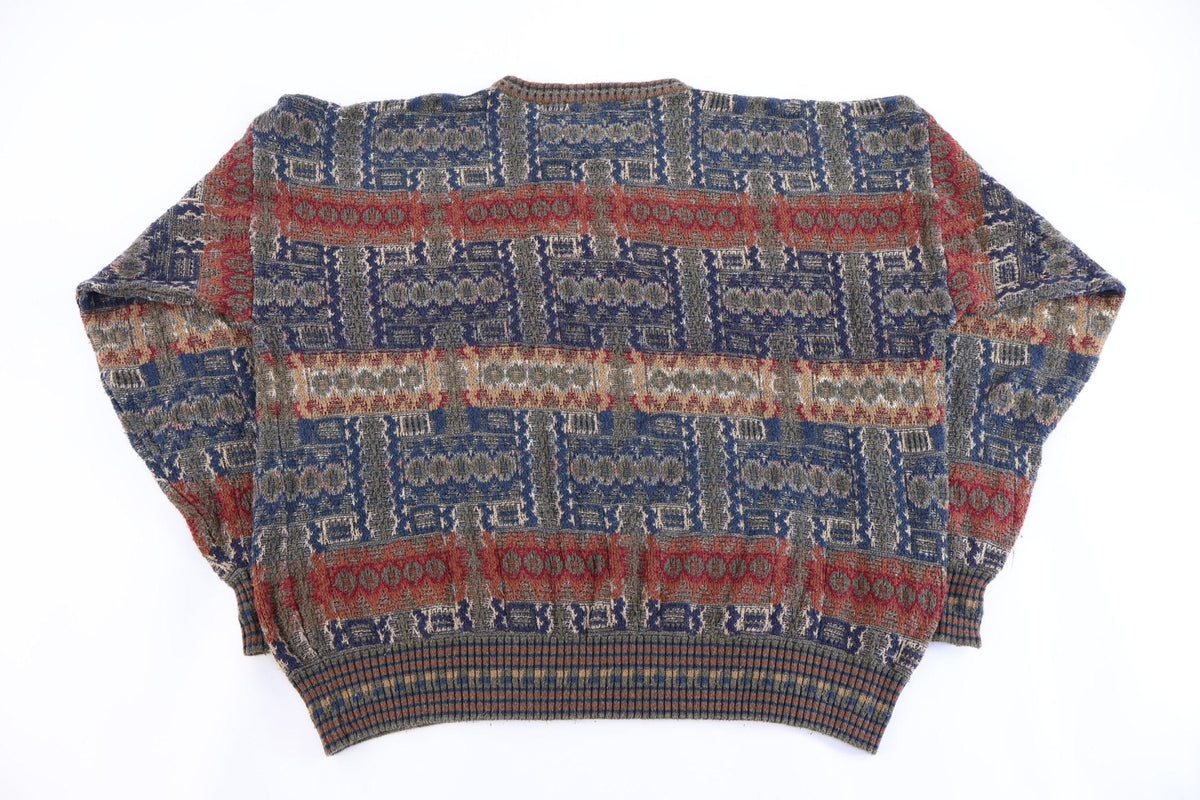 90's Croft & Barrow Multicolor Knit Sweater