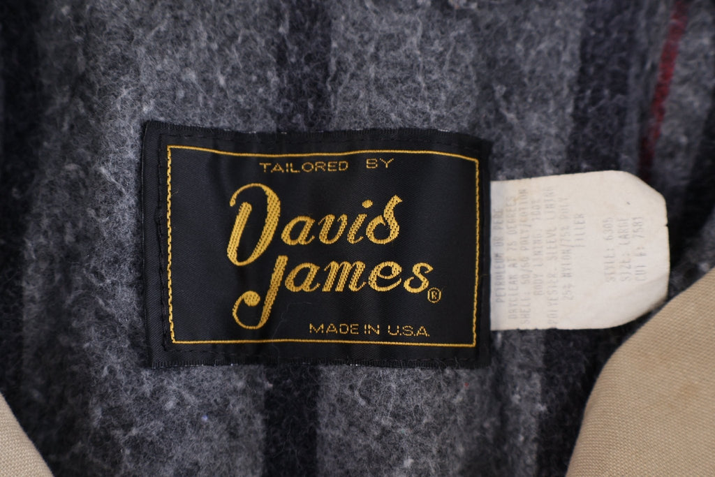90's David James Blanket Lined Full Zip Jacket
