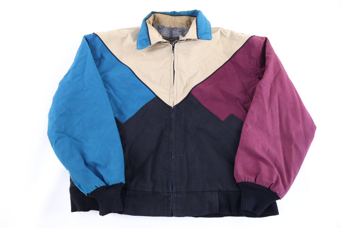 90's David James Blanket Lined Full Zip Jacket