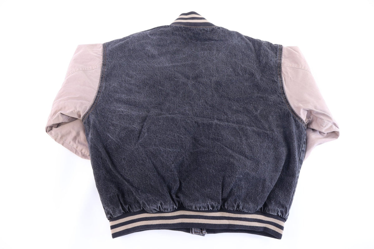 90's Dupont Multicolor Full Snap Bomber Jacket product image 2