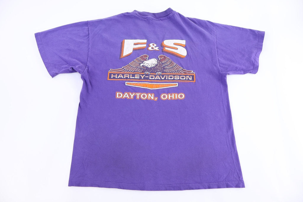 90's Harley Davidson Motorcycles Ohio T-shirt product image 2