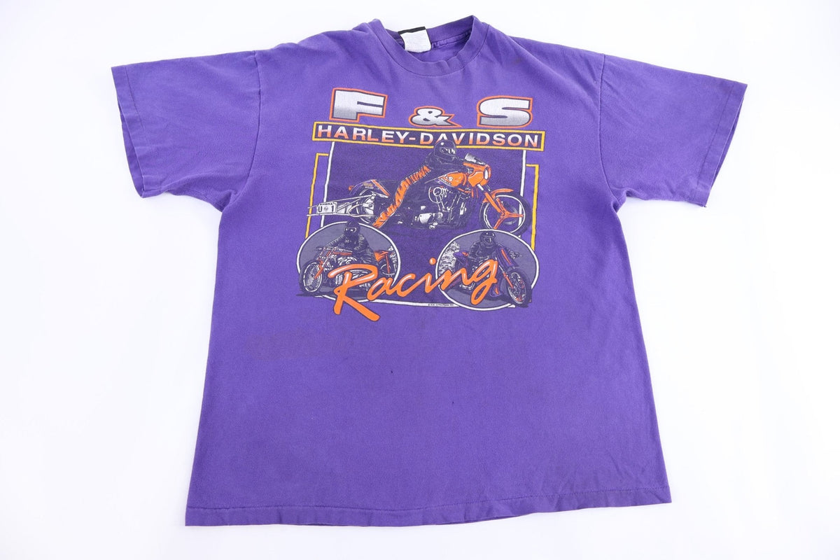 90's Harley Davidson Motorcycles Ohio T-shirt product image 1