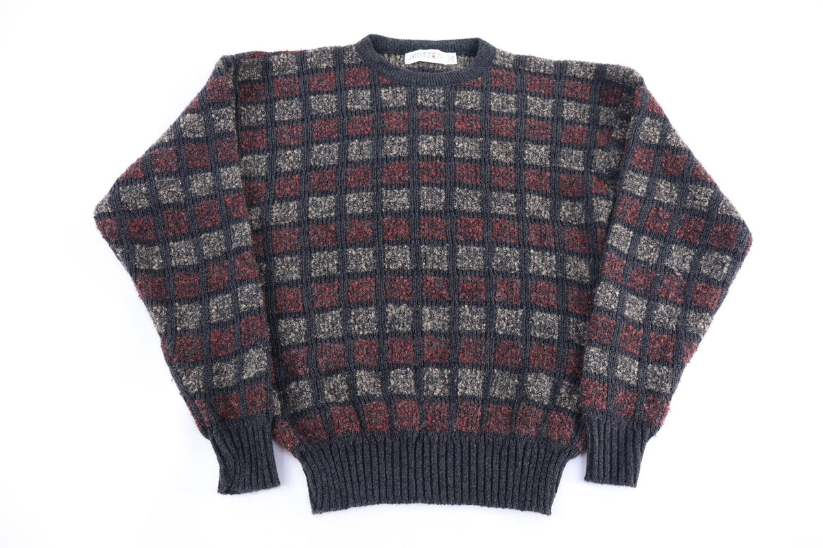 90's Jantzen Multipattern Knit Sweater